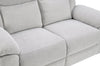 Spencer 65.6" Chenille Fabric Power Reclining Loveseat - Grey | Causeuse à inclinaison électrique Spencer de 65,6 po en tissu de chenille - grise