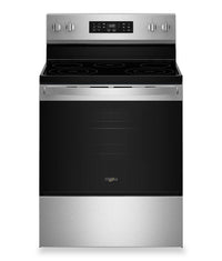  Cuisinière électrique Whirlpool de 5,3 pi3 avec cuisson à air - acier inoxydable résistant aux traces de doigts - YWFES4530SZ