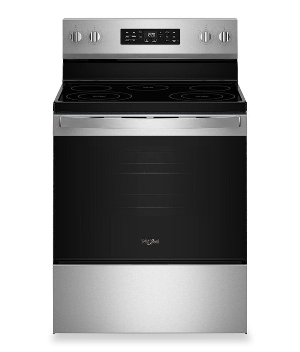 Cuisinière électrique Whirlpool de 5,3 pi3 avec cuisson à air - acier inoxydable résistant aux traces de doigts - YWFES4530SZ