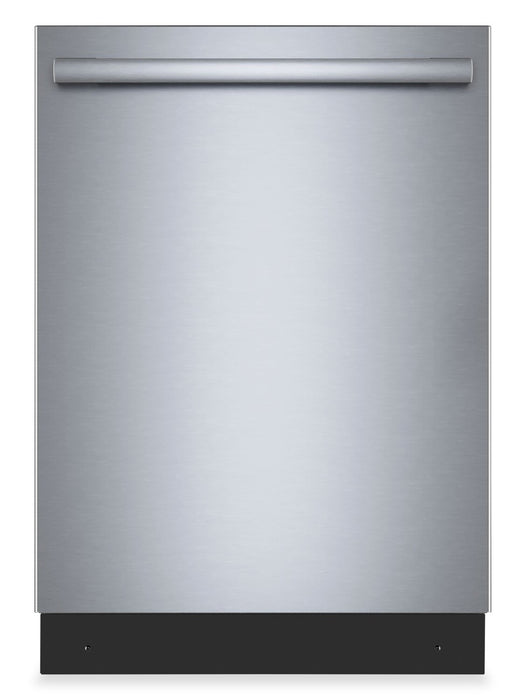 Lave-vaisselle encastré Bosch de série 500 de 24 po de 44 dBA en acier brossé résistant aux traces de doigts - SHX65DM5N
