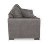 Made in Canada Legend 2-Piece Right-Facing Chenille Fabric Cuddler Sleeper Sectional - Pewter Brown | Sofa-lit sectionnel enveloppant de droite Legend 2 pièces fabriqué au Canada en tissu de chenille - brun étain
