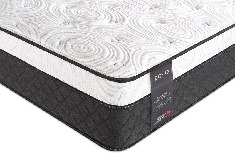 Matelas ferme à Euro-plateau Encore Echo de Springwall pour lit double 
