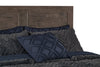 Yorkdale 6-Drawer Platform Bed with Headboard & Storage Frame, Made in Canada, Grey - Full Size | Lit plateforme Yorkdale fabriqué au Canada avec tête de lit et cadre de rangement à 6 tiroirs, gris …