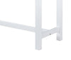 Noah 60” Modern Dinette with 3 Counter-Height Stools and USB Ports - White | Coin-repas moderne Noah de 60 po avec 3 tabourets de hauteur comptoir et ports USB - blanche