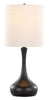 Polly 24" Matte Black Metal 2-Piece Set, with Two Table Lamps  | Ensemble 2 lampes de table Polly de 24 po en métal noir  | POLLY2PK