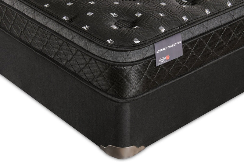 Ensemble matelas moyen à Euro-plateau Advance Regatta de Springwall pour lit simple 
