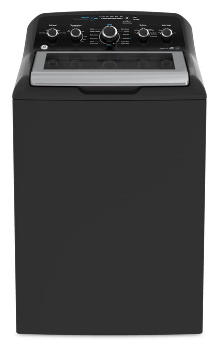 Laveuse GE à chargement par le haut de 4,9 pi³ avec agitateur - gris diamant - GTW491BMRDG