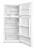 Danby 27.56” 14.2 Cu. Ft. Apartment Size Top Mount Fridge - White - DFF142E1WDB | Réfrigérateur Danby de format appartement de 14,2 pi3 et de 27,56 po à congélateur supérieur - blanc - DFF142E1WDB