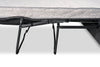 Made in Canada Morgan 2-Piece Left-Facing Chenille Fabric Sofa Bed Sectional with Accent Pillows - Grey | Sofa-lit sectionnel de gauche Morgan 2 pièces fabriqué au Canada en tissu de chenille avec coussins décoratifs - gris