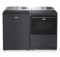 Laveuse à chargement par le haut Animal Pet Pro de 6,0 pi3 et sécheuse à gaz de 7,4 pi3 de Maytag - acier minuit - MATL72GF
