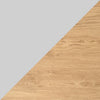 Loft 47.24” Height-Adjustable Office Desk with Storage and Wireless Charging - Natural | Bureau Loft de 47,24 po à hauteur réglable avec rangement et recharge sans fil - naturel