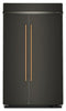 Kitchenaid 48" 29.4 Cu. Ft. Built-In Side-by-Side Refrigerator – Black Ore - KBSN748SBE | Réfrigérateur encastré KitchenAid de 29,4 pi3 et de 48 po à compartiments juxtaposés - minerai noir - KBSN748SBE