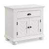 Ella 6pc Bedroom Set with Panel Bed, Dresser, Mirror & Nightstand, White - Twin Size | Ensemble de chambre à coucher Ella 6 pièces blanc avec lit à panneaux, commode, miroir et table de nuit - format lit simple