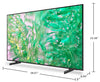 Samsung 43" 4K UHD Edge Lit Dynamic Crystal Colour HDR10+ 60Hz Smart TV (UN43DU8000FXZC) | Téléviseur intelligent Samsung UHD 4K de 43 po à 60 Hz avec rétroéclairage périphérique, Dynamic Crystal Colour et HDR10+ (UN43DU8000FXZC)