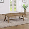 Cedar 48" Rustic Coffee Table - Brown | Table à café rustique Cedar de 48 po - Brun
