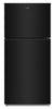 Whirlpool 29.5" 19 Cu. Ft. Top Freezer Refrigerator – Black - WRTX5419SB | Réfrigérateur Whirlpool de 19 pi³ et de 29,5 po à congélateur supérieur - noir - WRTX5419SB