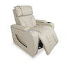 Zen 40" Leather-Look Fabric Power Reclining Massage Chair with Power Headrest and Heated Seat - Apricot | Fauteuil de massage à inclinaison électrique Zen de 40 po en tissu d’apparence cuir avec appuie-tête électrique et siège chauffant - abricot