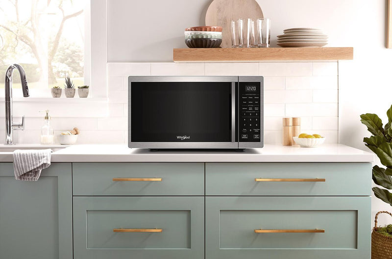 Four à micro-ondes de comptoir Whirlpool de 0,9 pi3 avec vapeur - WMCS3019RS