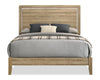 Sable Panel Bed with Headboard & Frame, Light Brown - Full Size | Lit à panneaux Sable brun clair avec tête de lit et cadre de lit - format lit double
