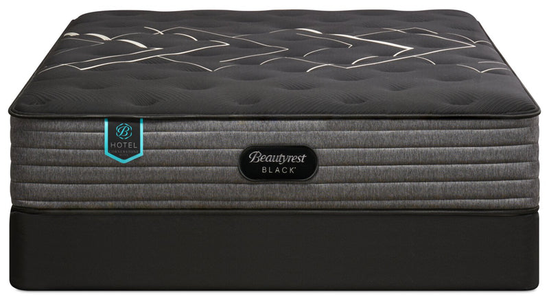 Ensemble matelas ferme à plateau régulier Cornerstone Suite de série Hotel de Beautyrest BlackMD pour grand lit