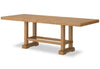 Archer 5pc Counter-Height Dining Package with 72-108"W Extension Table & 4 Chairs - Light Brown | Ensemble de salle à manger Archer 5 pièces de hauteur comptoir avec table à rallonge, 72 po à 108 po et 4 chaises - brun clair