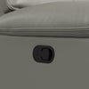 Matteo 42" Genuine Leather Reclining Chair - Aviarah Grey | Fauteuil inclinable Matteo de 42 po en cuir véritable - gris Aviarah