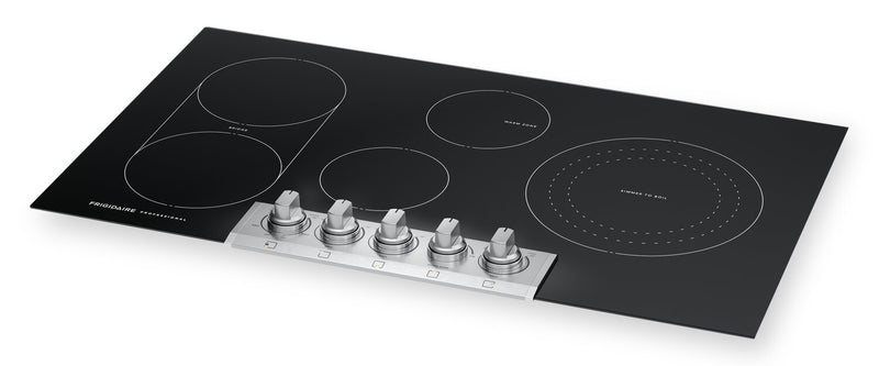 Surface de cuisson électrique Frigidaire Professional de 36 po à 5 éléments - acier inoxydable - PCCE3680AF