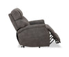 Claire 34" Leather-Look Fabric Power Lift Reclining Chair - Charcoal Grey | Fauteuil basculeur à inclinaison électrique Claire de 34 po en tissu d’apparence cuir - gris anthracite