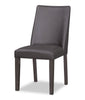 Emery 7pc Dining Set with Table & 6 Chairs, Wood, 72-96"W Extension - Black & Brown | Ensemble de salle à manger Emery 7 pièces en bois avec table, rallonge, 72 po à 96 po (L) et 6 chaises - noir et brun