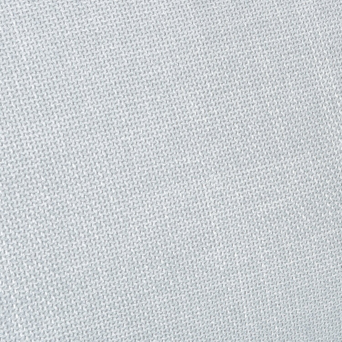 Causeuse River de 63,3 po en tissu d’apparence lin avec base et pattes en bois - grise