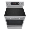LG 6.3 Cu. Ft. Smart Electric Range with Air Fry - Fingerprint Resistant Stainless Steel - LREN6325XE | Cuisinière intelligente électrique LG de 6,3 pi³ avec friture à air - acier inoxydable résistant aux traces de doigts - LREN6325XE