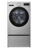 LG 5.8 Cu. Ft. Smart Front-Load High-Efficiency Steam Washer - Graphite Steel - WM5800HVA | Laveuse à la vapeur intelligente haute efficacité LG à chargement frontal de 5,8 pi3 - acier graphite - WM5800HVA