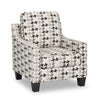 Fauteuil d’appoint Sawyer de 31 po en tissu - multicolore