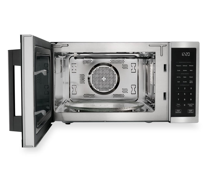 Four à micro-ondes de comptoir Whirlpool de 1,0 pi3 avec friture à air - Acier inoxydable - WMCS5522RB