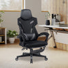 Sparrow 28.3" Ergonomic Gaming Chair with Lumbar Cushion and Footrest - Black | Fauteuil de jeu ergonomique Sparrow de 28,3 po avec coussin lombaire et repose-pieds - noir
