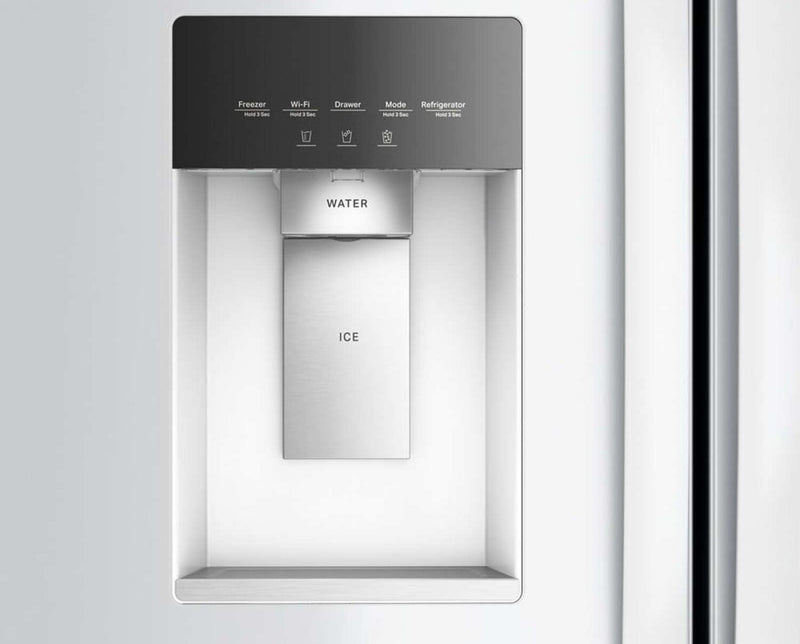Réfrigérateur Whirlpool de 36 po et de 23,4 pi3 à portes françaises - blanc - WRFC5036RW