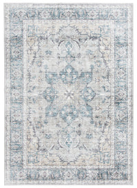  Carpette Melis grise lavable - 5 pi x 7 pi