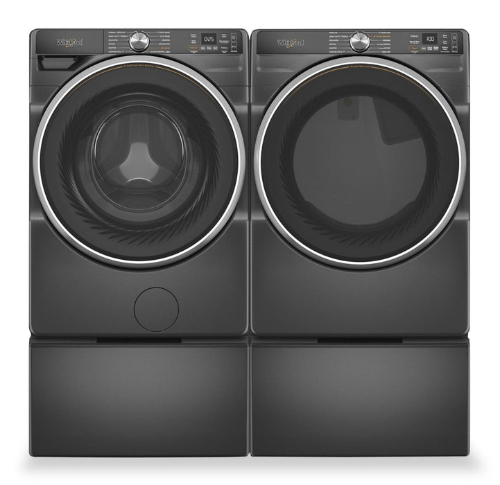 Laveuse à chargement frontal de 5,8 pi³ avec système de ventilation FreshFlowMC et sécheuse électrique de 7,4 pi³ de Whirlpool 