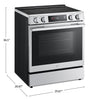 LG 6.3 Cu. Ft. Smart Induction Slide-In Range with Air Fry - LSIL6334XE | Cuisinière induction encastrée intelligente LG de 6,3 pi3 avec friture à air - LSIL6334XE