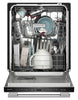 KitchenAid 24" 44 dBA Dishwasher with 360° Max Jets™ Third Rack -PrintShield Stainless Steel - KDTS424SPS  | Lave-vaisselle KitchenAid de 24 po et de 44 dBA avec troisième panier 360° Max JetsMC - acier inoxydable PrintShieldMC - KDTS424SPS