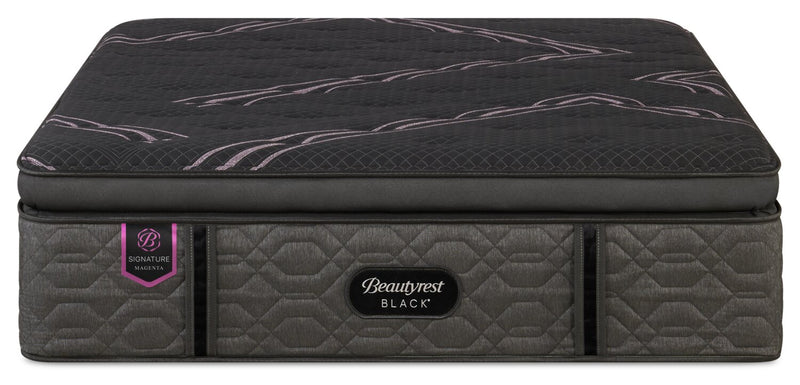 Matelas à Euro-plateau épais Magenta Signature de Beautyrest BlackMD pour lit double