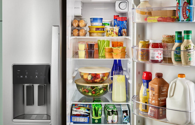 Réfrigérateur Whirlpool de 21 pi³ et de 36 po à compartiments juxtaposés - noir - WRSC5536RB