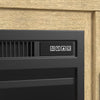 Scott Living Lenore 60" Electric Fireplace TV Stand with Storage - Natural | Meuble pour téléviseur Scott Living Lenore de 60 po avec foyer électrique et rangement - naturel | LENNTFIR