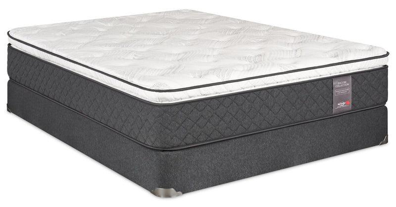 Ensemble matelas moyen à plateau-coussin Encore Atmosphere de Springwall pour lit simple 