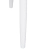 Remi Dining Chair with Curved Ladder-Back - White | Chaise de salle à manger Remi avec dossier en échelle courbé - blanche