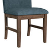 Rain Dining Chair with Cushion Fabric Seat & Back – Blue | Chaise de salle à manger Rain avec siège et dossier rembourrés en tissu - bleue