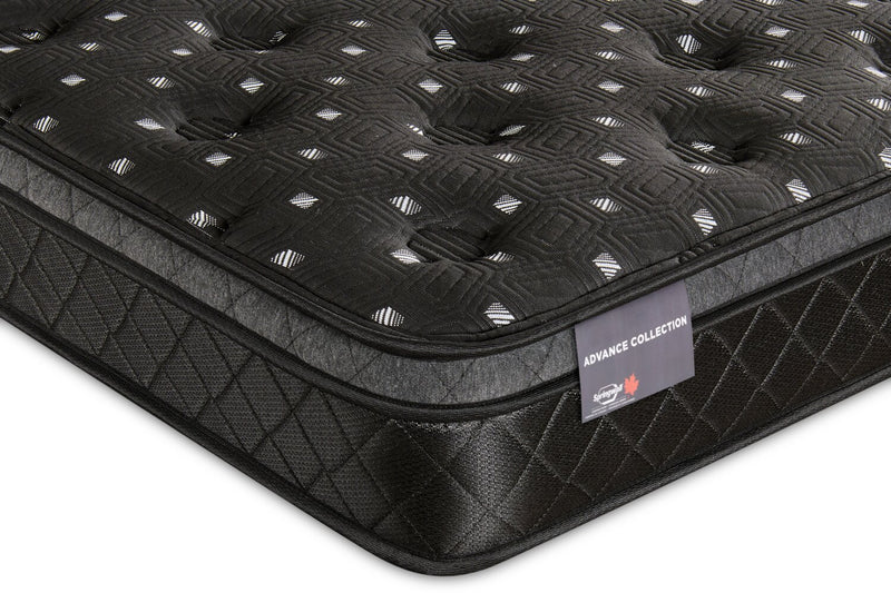 Matelas moyen à Euro-plateau Advance Regatta de Springwall pour lit double 