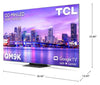 TCL 65" QM9K QLED QD Mini-LED 4K UHD Smart Google TV (65QM9K) | Téléviseur intelligent QLED Mini DEL QD TCL QM9K UHD 4K de 65 po avec Google TV (65QM9K)