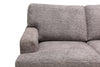 Made in Canada Luxe 3-Piece Left-Facing Fabric Sectional with Removable Cushions - Zaftig Dove Grey | Sofa sectionnel de gauche Luxe 3 pièces fabriqué au Canada en tissu avec coussins amovibles - gris colombe Zaftig