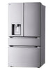 LG 36" 29 Cu. Ft. Standard-Depth MAX® 4-Door French-Door Refrigerator - LF29S9730S | Réfrigérateur LG MAXMC à 4 portes de 29 pi³ et de 36 po à profondeur standard - LF29S9730S | LF29S973